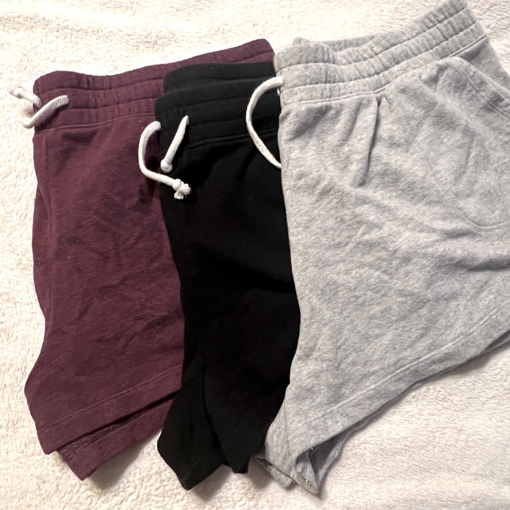 3 Pairs SO Comfy Fleece Lounge Life Shorts 3X